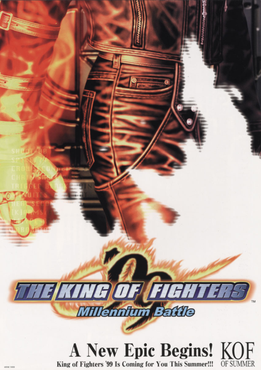 King of Fighters 99 box art for Neo Geo